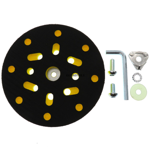 150 мм 6 -дюймовая шлифовальная панель шлифовальная шлифовальная машина и петля с боковыми отверстиями аксессуары аксессуаров Электрические инструменты Сличалка 