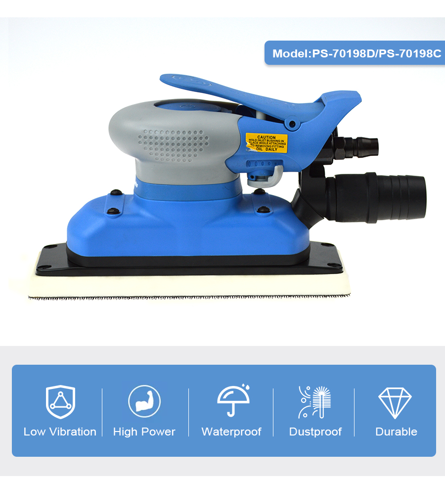 Двойное действие пневматический воздушный шлифер для автомобильного