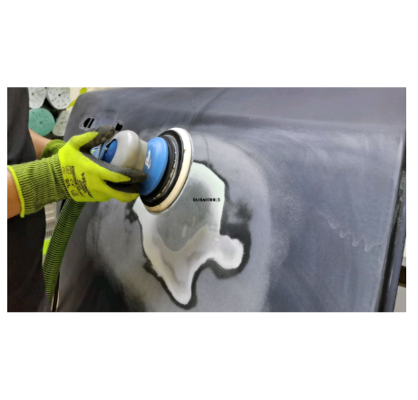 Безопасная работа пневматического шлифовального средства