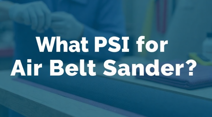 Какой PSI для шлифовальной панели воздушного ремня?