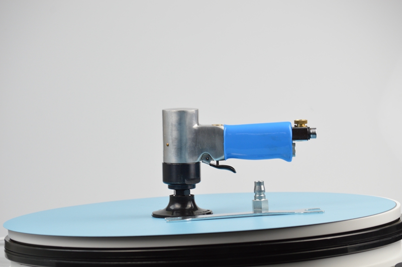 Научите вас, как был акриловый полированный яркий с помощью пневматических инструментов